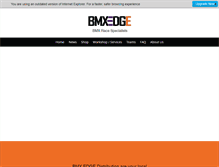 Tablet Screenshot of bmxedge.com.au